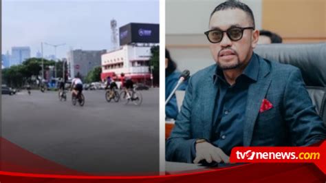 Viral Video Pesepeda Jadi Korban Tabrak Lari Di Harmoni Ahmad Sahroni