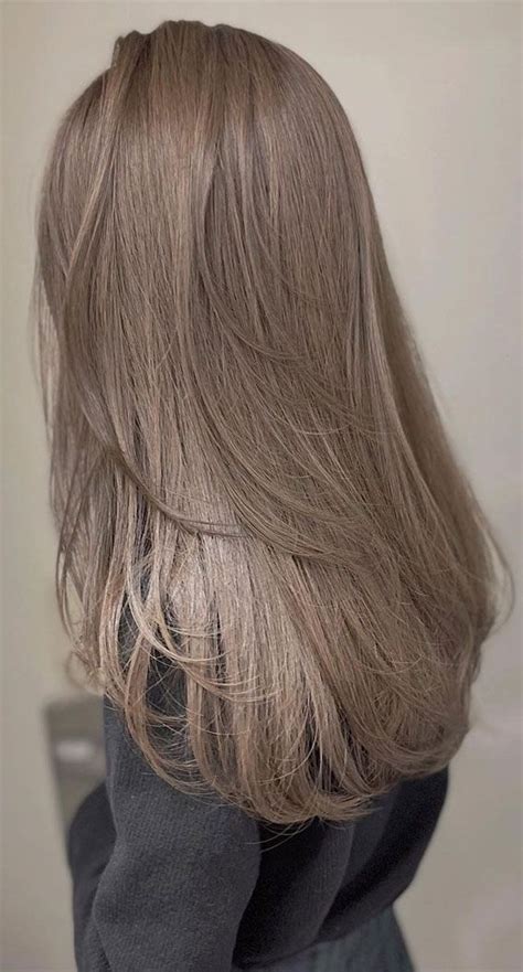 50 Cute New Hair Color Trends 2022 Light Ash Brown Pecan Ash Hair
