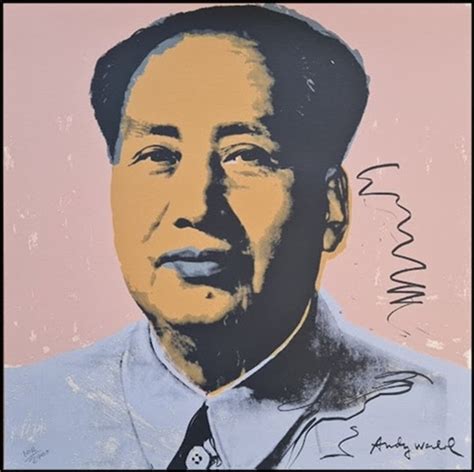 ANDY WARHOL Mao Zedong Lithograph Limited Xx 2400 CMOA Signed Etsy