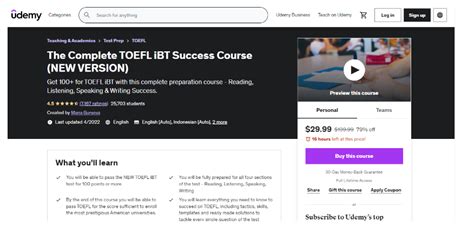 Best Toefl Preparation Courses And Classes Of