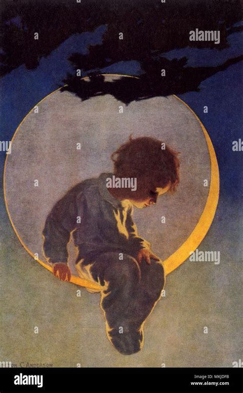 moon boy stock photo alamy