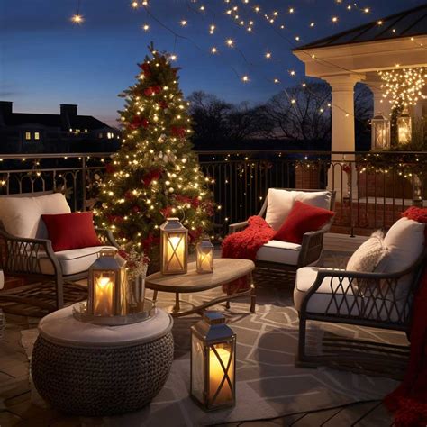 19 Festive Christmas Balcony Decorating Ideas For A Sparkling Outdoor