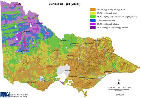 Surface Soil Ph Vro Agriculture Victoria