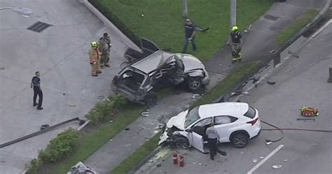 Authorities 2 Dead In Sw Miami Dade Crash As Driver Attempted To Flee