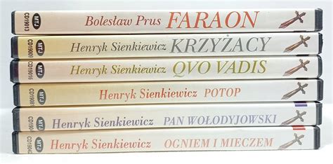 Audiobook Potop Pan Wo Odyjowski Ogniem I Mieczem Quo Vadis Krzy Acy