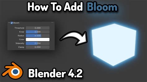 How To Add Bloom In Blender Youtube