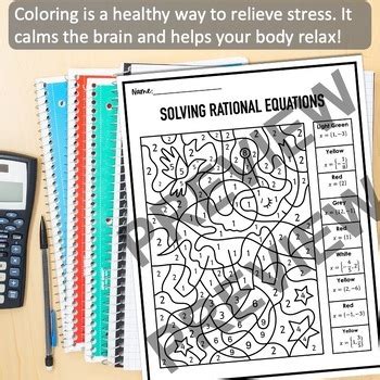 Solving Rational Equations Color By Number Activity By Newton S Solutions