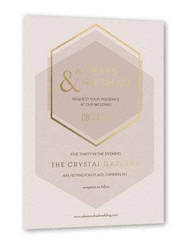 Modern Honeycomb 5x7 Personalized Foil Card By Lady Jae Shutterfly