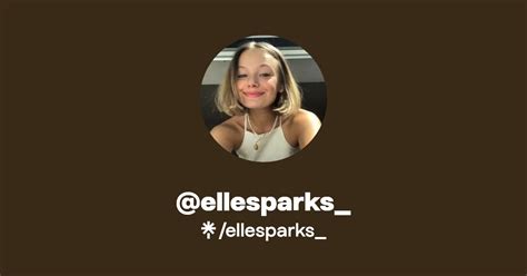 Ellesparks Instagram Tiktok Linktree