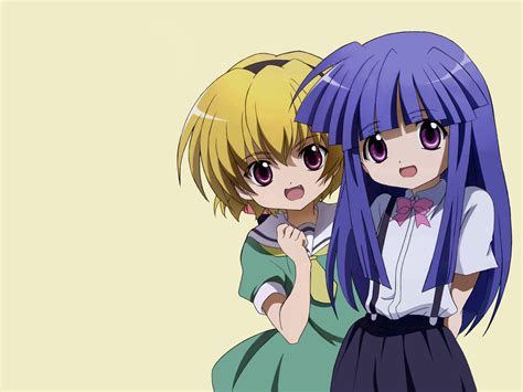 Download Hōjō Satoko Furude Rika Anime Higurashi When They Cry Hd Wallpaper