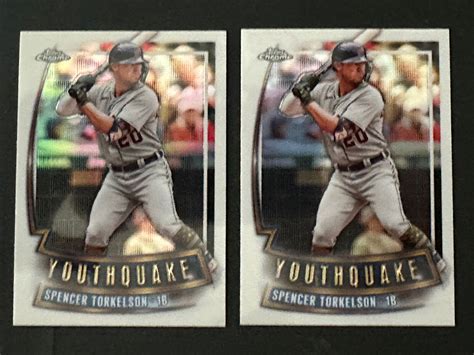 2 2023 Topps Chrome Spencer Torkelson Jr Youthquake SP Detroit