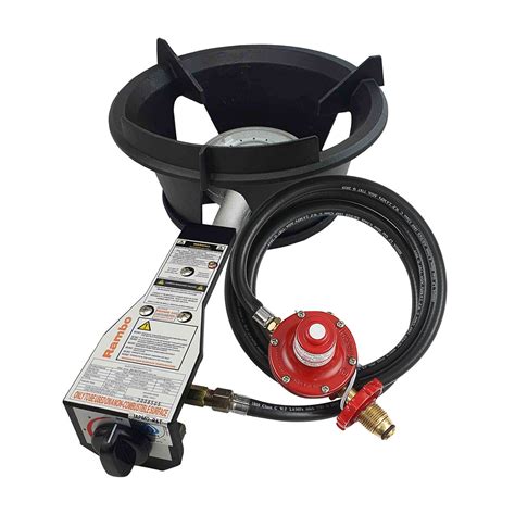 High Pressure Lpg Wok Burner Cooker With Regulator And Hose Rambo