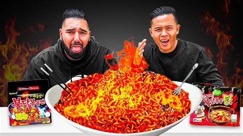 Eating The World S Spiciest Ramen Noodles Challenge Youtube