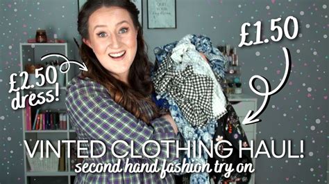 Vinted Clothing Haul Second Hand Thrift Fashion Size Try On