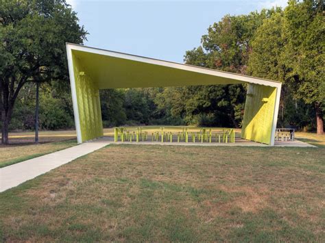 Photo 3 Of 7 In A Modern Park Pavilion Rises In Dallas Pavilion