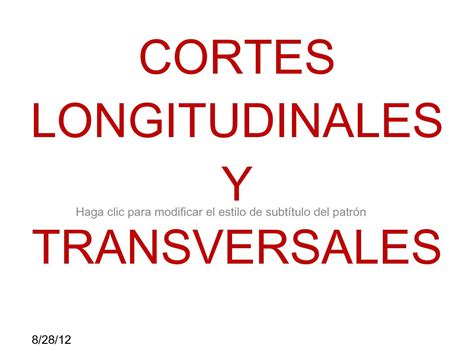 Calaméo Cortes Longitudinales Y Transversales