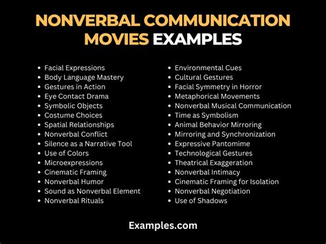 Nonverbal Communication In Movies 29 Examples Tips