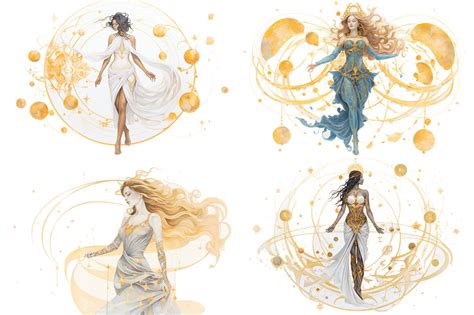 Celestial Goddess By artsy-fartsy | TheHungryJPEG