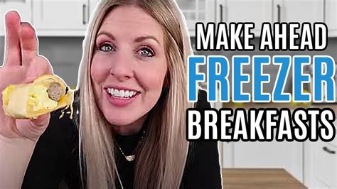 5 Make Ahead Freezer Breakfasts Grab And Go For Busy Mornings Youtube