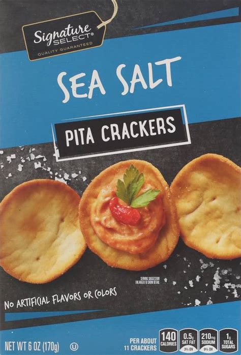 Savoritz Pita Crackers Sea Salt