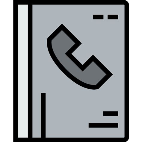 Phone Book Vector Svg Icon Svg Repo