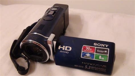 2012 Sony Handycam HDR CX210 Review And Test YouTube