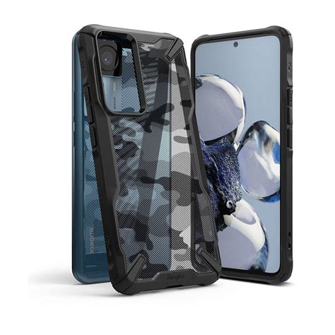 Ringke Fusion X Design Xiaomi 12T 12T Pro Skal Camo Black