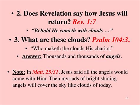 Ppt Lesson 6 Revelation Seminars Revelations Glorious Rapture