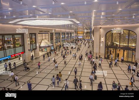 Japan Osaka City Hankyu Umeda Station Shopping Gallery Stock Photo
