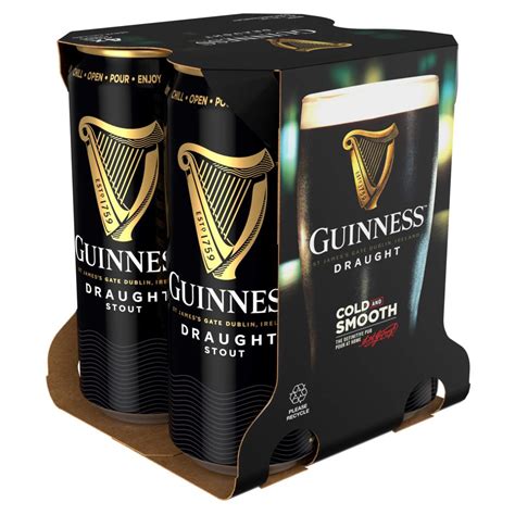 Guinness 440ml 4pk Cans - Mickey Kelly's Bar & Offsales