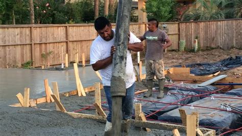 installation  foundation process