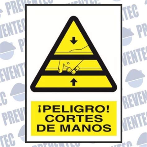 Señales Prl Peligro Cortes De Manos Comprar Online