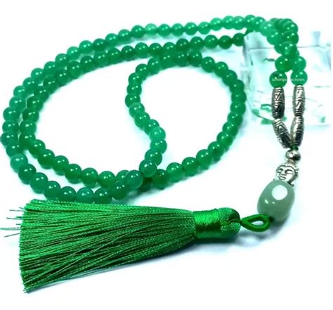 Japa Mala De Muñeca Piedra Natural De Jade Tíbet Mod 2 Cuotas