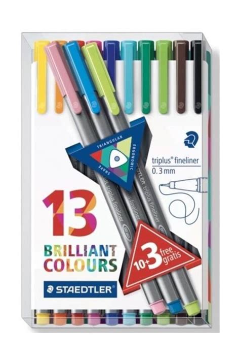 Staedtler Triplus Fineliner Gen Mm Lu L Set Tb Fiyat