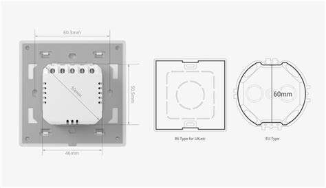 Interrupteur Mural Sonoff Tx Ultimate Smart Touch Gangs Opencircuit