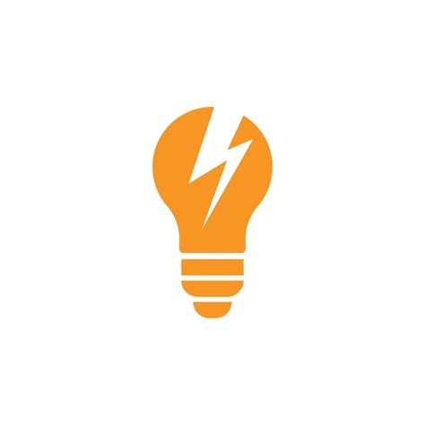 Light Bulb Symbol Vector Art Png Bulb Logo And Symbol Vector