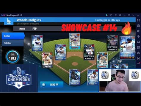 MLB 9 INNINGS 21 Team Showcase 14 Insane Dodger Team Im Jelly