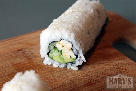 Vegan California Rolls And Uramaki Sushi Technique For Beginners Mary