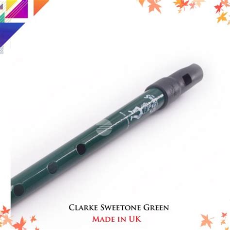 Clarke Sweetone Green C Tinwhistle Euphony Musical