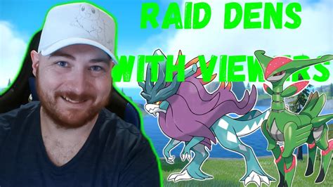 Live Shiny Giveaway Tera Raid Dens With Viewers Pok Mon