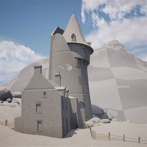 Stylised Unreal 5 Environment From Blockout To Final Render