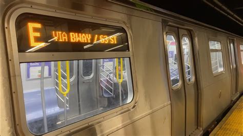 Bmt Broadway Line On Board R A R B E Train From St