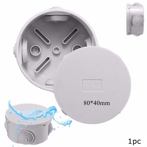 Buy Ip Round Waterproof Weatherproof Outdoor Junction Box Plastic