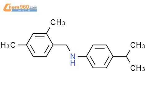 400858 46 0 Benzenemethanamine 2 4 Dimethyl N 4 1 Methylethyl Phenyl