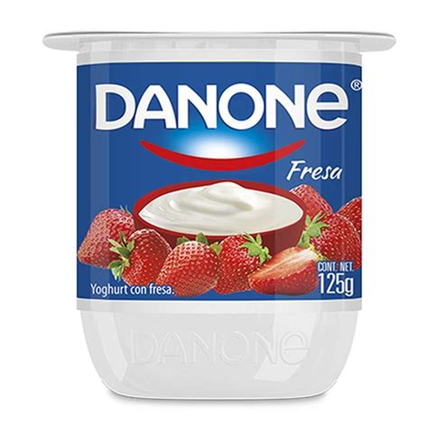 Yoghurt Danone Con Fresa 125 G Walmart