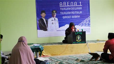 Camat Kelapa Dua Buka Stq Tingkat Kecamatan Kabartangerang