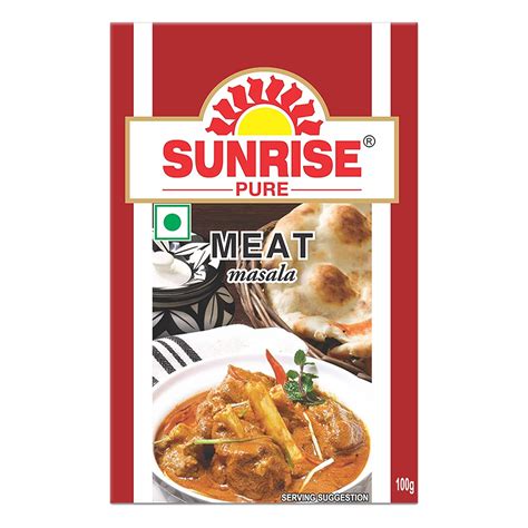 Sunrise Pure Meat Masala Spice Powder Pouch G Amazon In Grocery