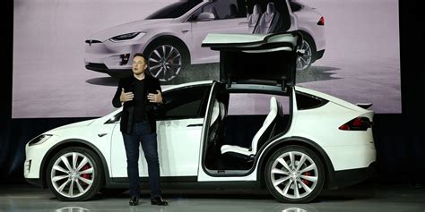 Elon Musk Tesla Unveil Model X Electric Car Askmen