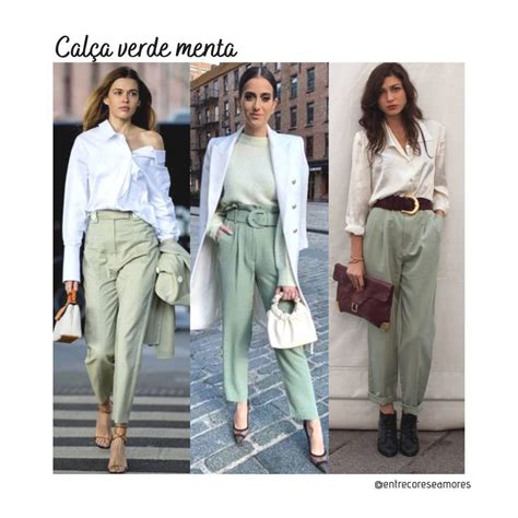 Looks Cor Verde Menta Inspira Es De Tirar O F Lego