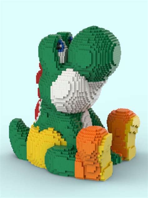 LEGO MOC Yoshi by Wilmottslego | Rebrickable - Build with LEGO